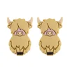 Yak Focal bead Light Brown SA161