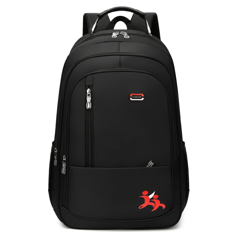 9189  Large Capacity Solid Color Backpack Korean Casual Student School bag Business Backpack