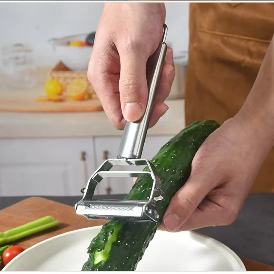 Новый продукт Многофункциональные кухонные гаджеты 3 в 1 нож для очистки овощей фруктов картофеля овощечистка