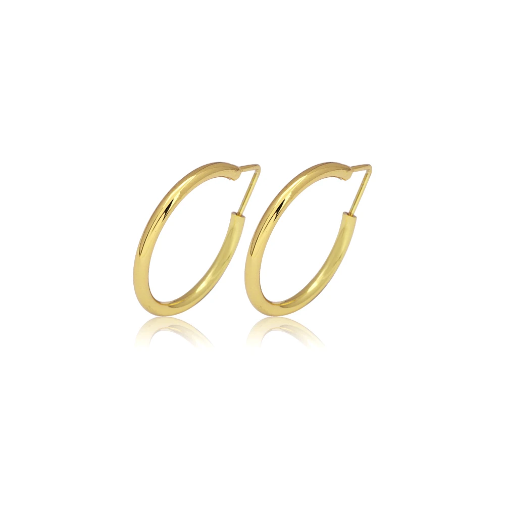 Shop 24k Gold Hoop Earrings Wholesale - Jinxiuxing Jewelry