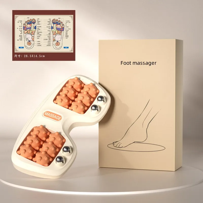 Rolling Massage Beads Health Protection Instrument Feet Massage Tool Mini Plastic Foot Massage Roller Mat