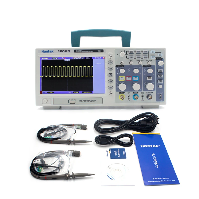 Hantek Dso5072P 7 ''Lcdディスプレイ1Gsa/Sリアルタイム