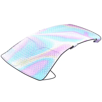 PVC Car Sunroof Shade Curtain Panoramic Front and Rear Sun Protection Insulation Film Model Accord for Roof Top Sunshade