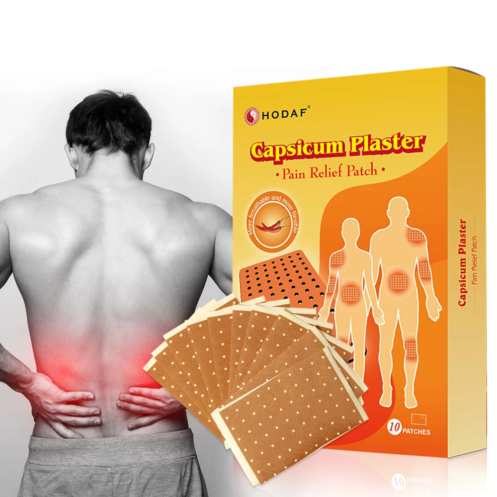 Capsicum Plaster Pain Relieving Back Muscle Pain Relief Patch
