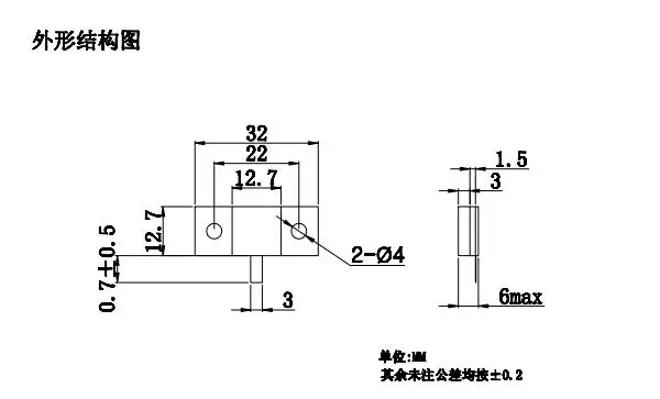 High Power Ceramic RF Resistor 100W 50 Ohms with Wide Operating Temperature -55°C to +165°C and 0~2GHz Frequency Range