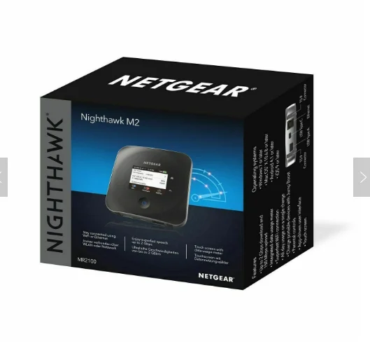NETGEAR MR2100 モバイルWifiルーター Netgear Nighthawk Router 4G (MR2100) Wifi 5 Con Sim Modem 4G