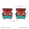 NURSING HEAR Focal bead SA417