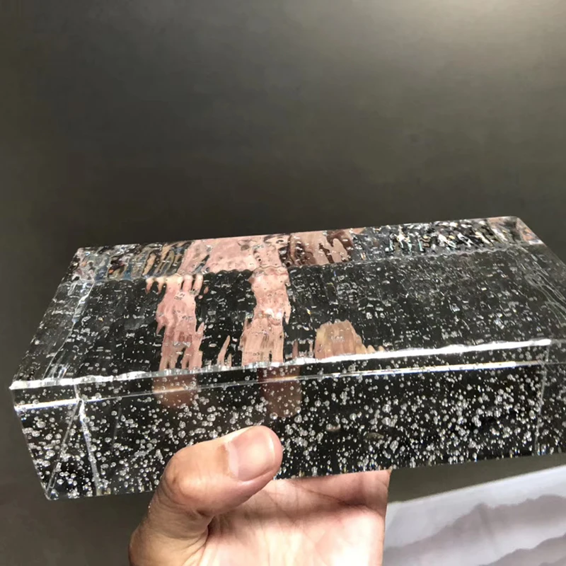 Factory Price Glass Block Guang Zhou Blue Parallel Glass Block Free Sample Available Glass Blocks