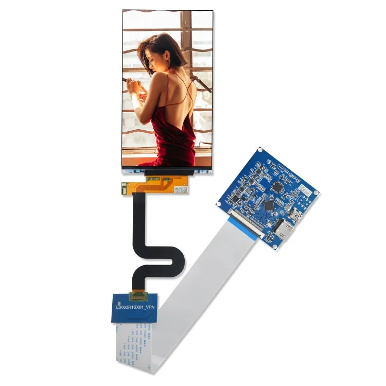 6.3 Inch 2560x1440 2k hd High Resolution High Brightness Ips Lcd Projector Panel Display Screen Without Backlight Module Board