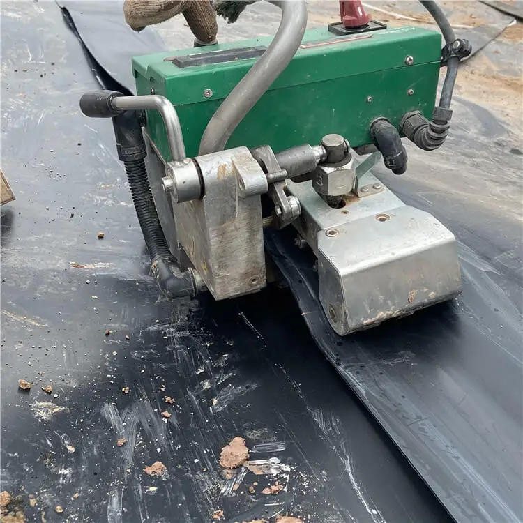 Portable PVC EVA EPDM Plastic Sheet Film Geomembrane Hot Wedge Hot Air Extrusion Welding Machines