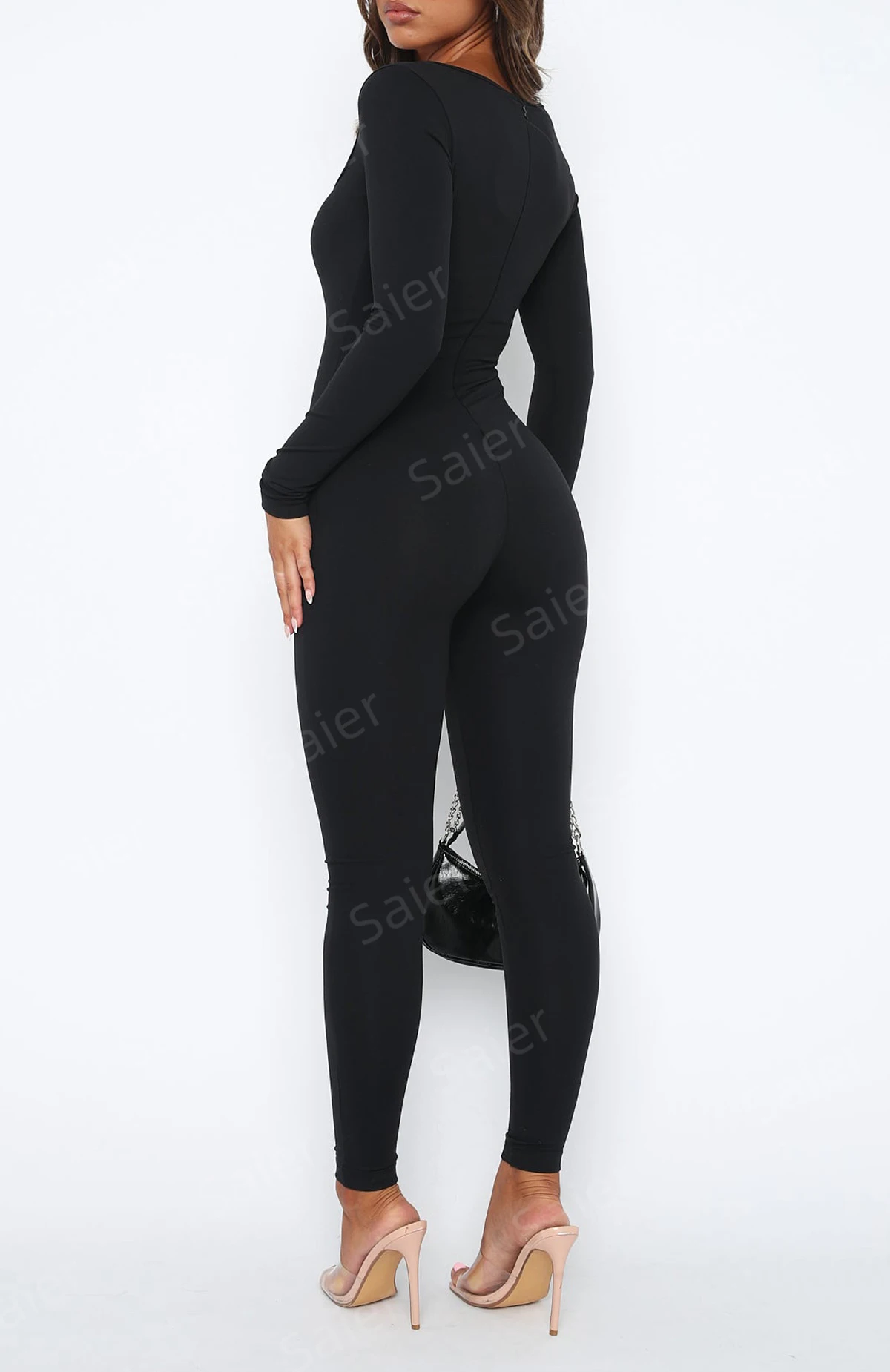 2023 New Arrival Custom Gym Jumpsuits Playsuits Wholesale Solid Color