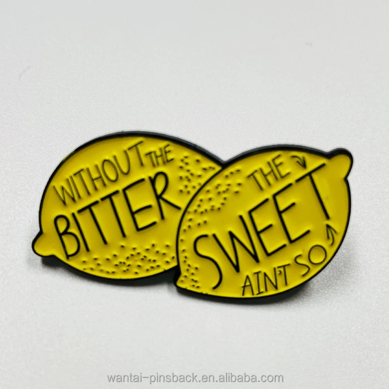 PINSBACK Custom Enamel Pins Soft Hard Enamel Black Dyed Metal Badge Enamel Pin Custom