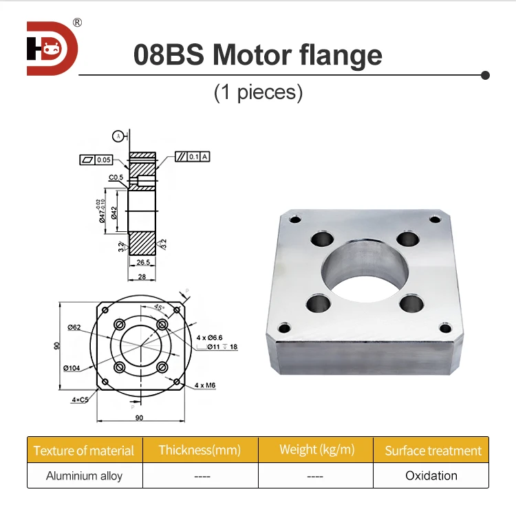08BS Drive Head and Tail Small Head Small Wire Body with Full Steel Chain 45105 Single Speed Aluminum Profile Head and Tail Seat details
