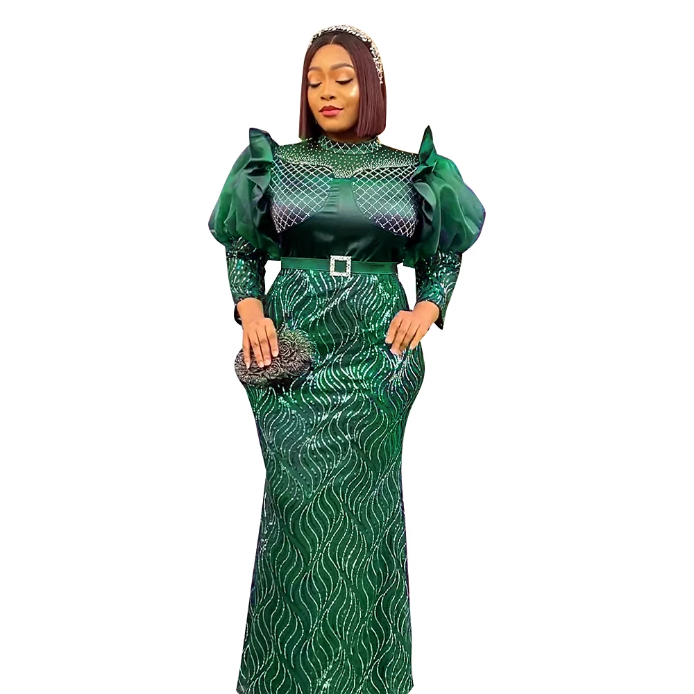 H & D Wholesale African Traditional Designer Dresses Nigerian African Dress Styles Evening Dress African Kitenge Designs