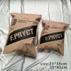 Brown zipper bag