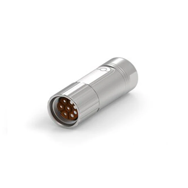 Connector Cable-to-Cable, Circular Connector Plug, Shell Size 23,  Zinc Alloy, PBT GF BSTA078NN00550235000