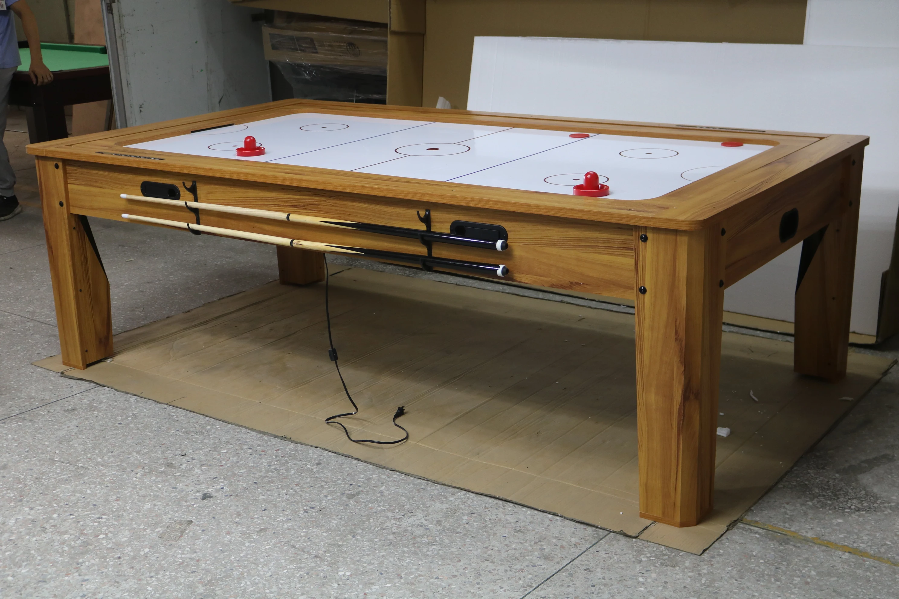 Factory Wholesale 8ft Table 4 In 1 Billiards Multi Function Game Table