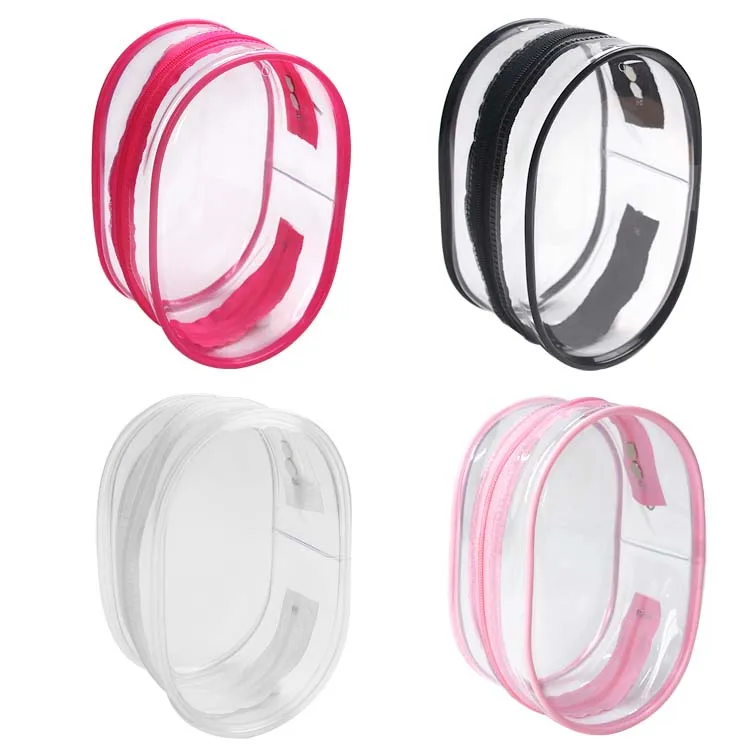 Transparent PVC Mini Keychain Bag - Unisex Storage Pouch