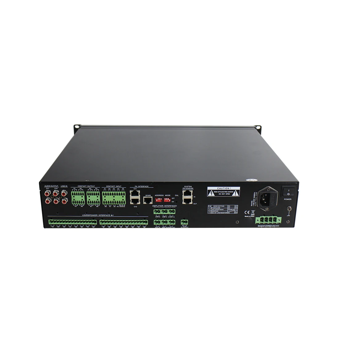 Voicewell Public Address and Voice Alarm Zone Extension Device Expanding the  Number of Loudspeaker Lines and Interfaces