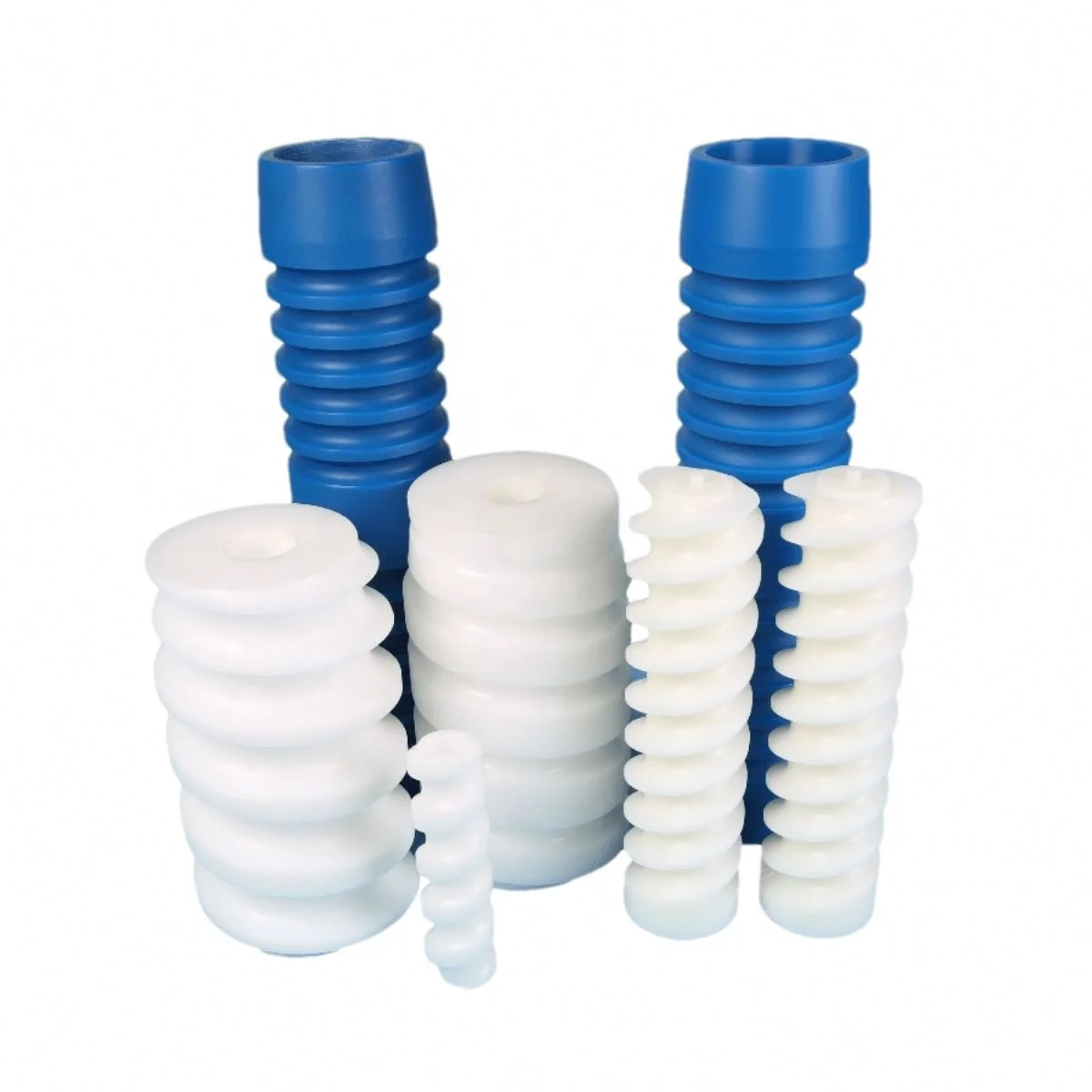 Custom Milling Machining Conveyor Screw Sawdust Small Big Auger Pe Uhmwpe1000 Nylon Spiral Screws for Plastic