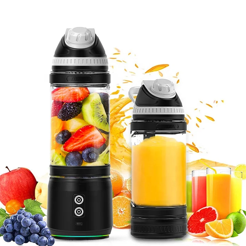 Popular 2024 Newest Generation Trending Products Mini Fresh Juicer Portable Blender with 6000mAh