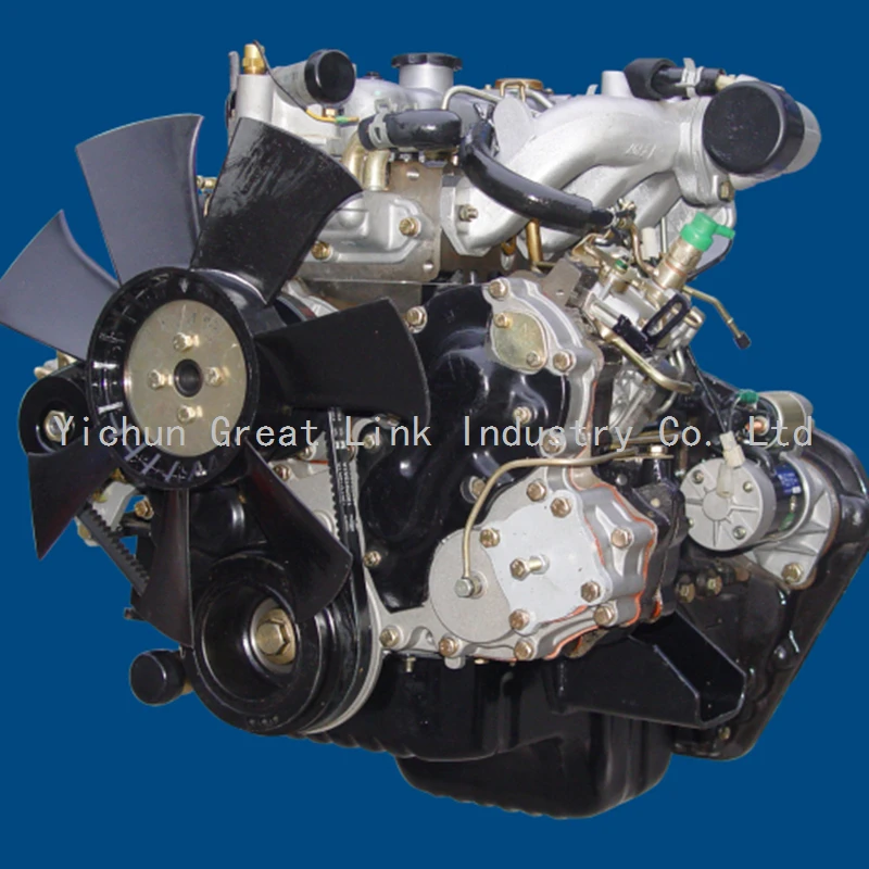 JX493G43 4JB1 Mechanical Diesel Engine 86HP With Standard Bench Test for Stationary Generator Small Tractor Drilling Rig