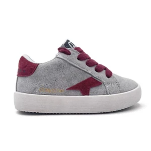 Fashion New Design Children Sport Safety Shoe Wholesale Star Baby Casual Shoes Girls  High Quality Leather Boys Sneakers Kids