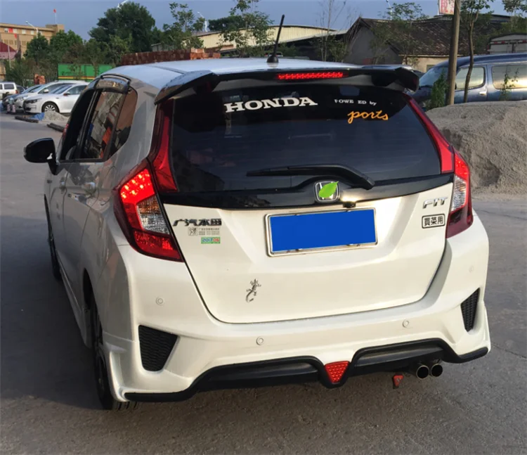 For Honda Jazz Body Kit Style Wxk 20142017 Honda Fit Gk5 Front Lip