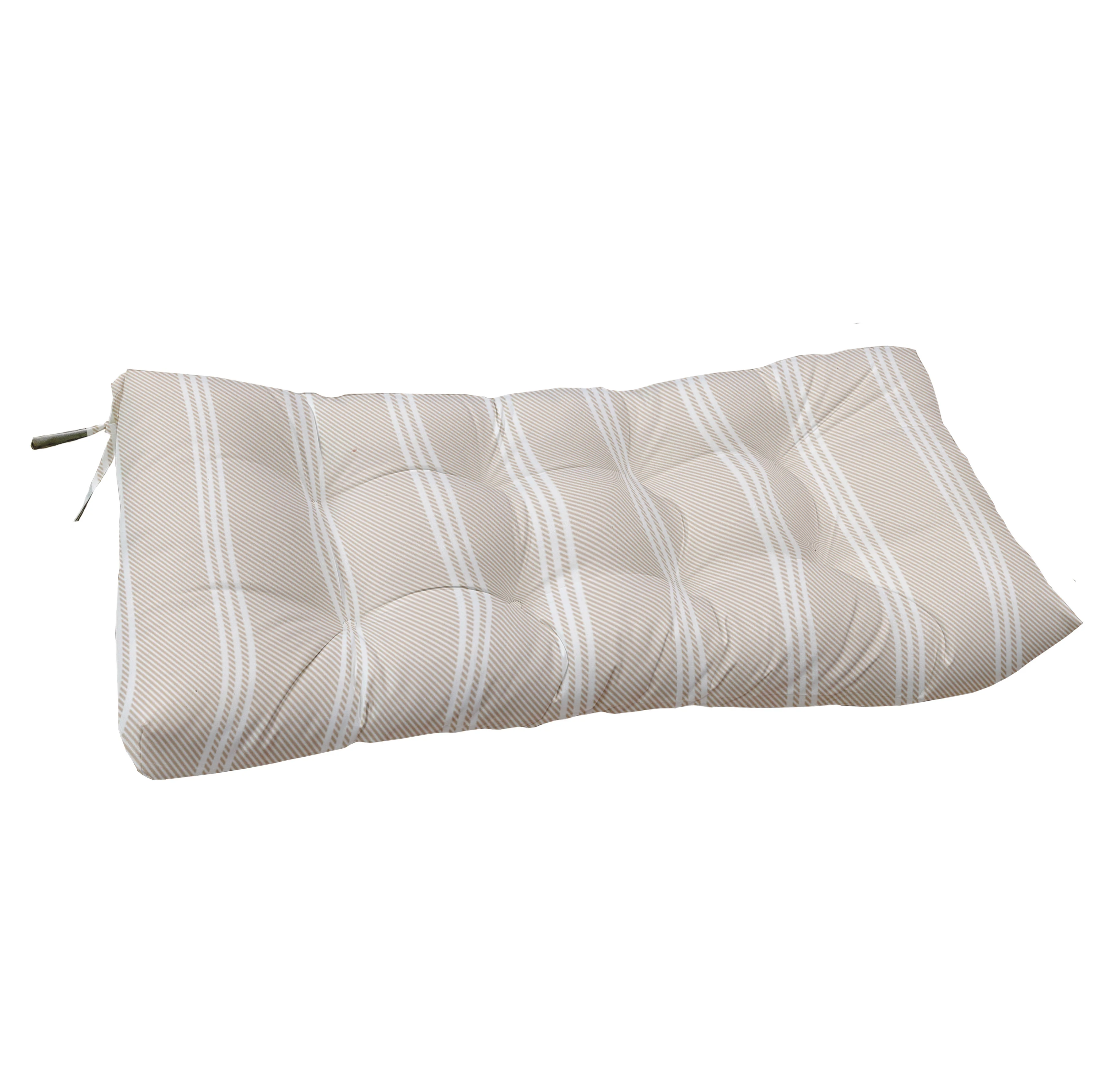 Customization Large Uv Resistance Waterproof Solution Dye Solid Grey Patio Bench Lounge Chair Seat Cushion Outdoor