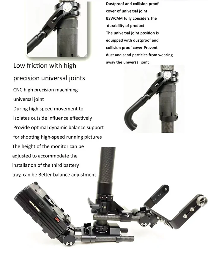 Steadicam Stabilizer M30F - Smooth Video Camcorder Support