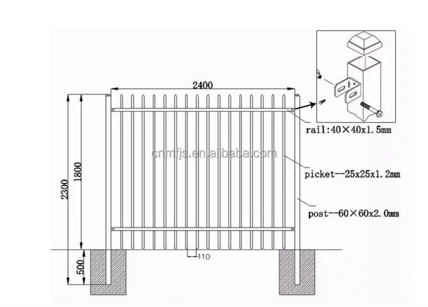 Solid Outdoor Garden Metal Iron Fence Panels Cheap Home Decorative Steel Rods Wrought Iron Panels manufacture