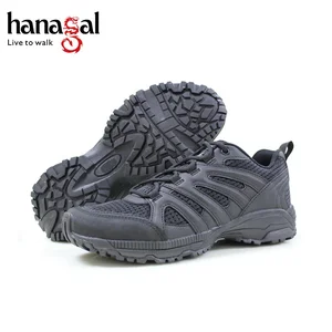 OEM ODM Custom High Quality Breathable Hiking Shoes Comfortable Tactical Combat Shoes Outdoor Running Shoes for Men