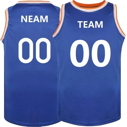 Customize 100%polyester Micro Mesh Sublimation Print Logos Fabric Strips Basketball Jerseys Rib Knit Trim Men's Jersey