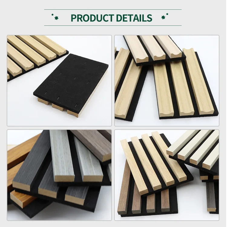 Diffusion Wood Wall Slat Ceiling Soundproof Wall Wooden Veneer Acoustic ...