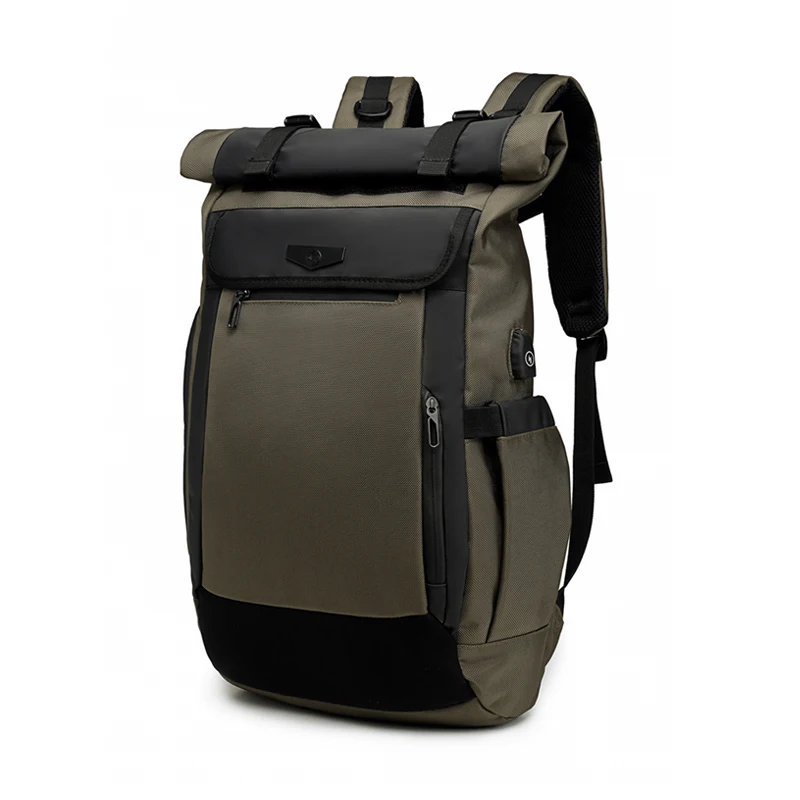 Ozuko 9066 Men's Trendy USB Backpack Multifunction Smart Travel Bag Fashion Commuting College Business Use Stylish Laptop