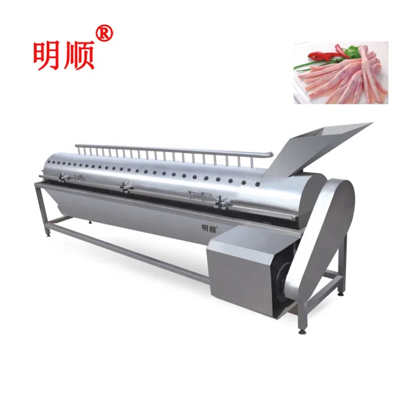 Chicken Feet Processing Line Full Set Chicken Feet Peeling Machine Automatic Chicken Feet Production Line