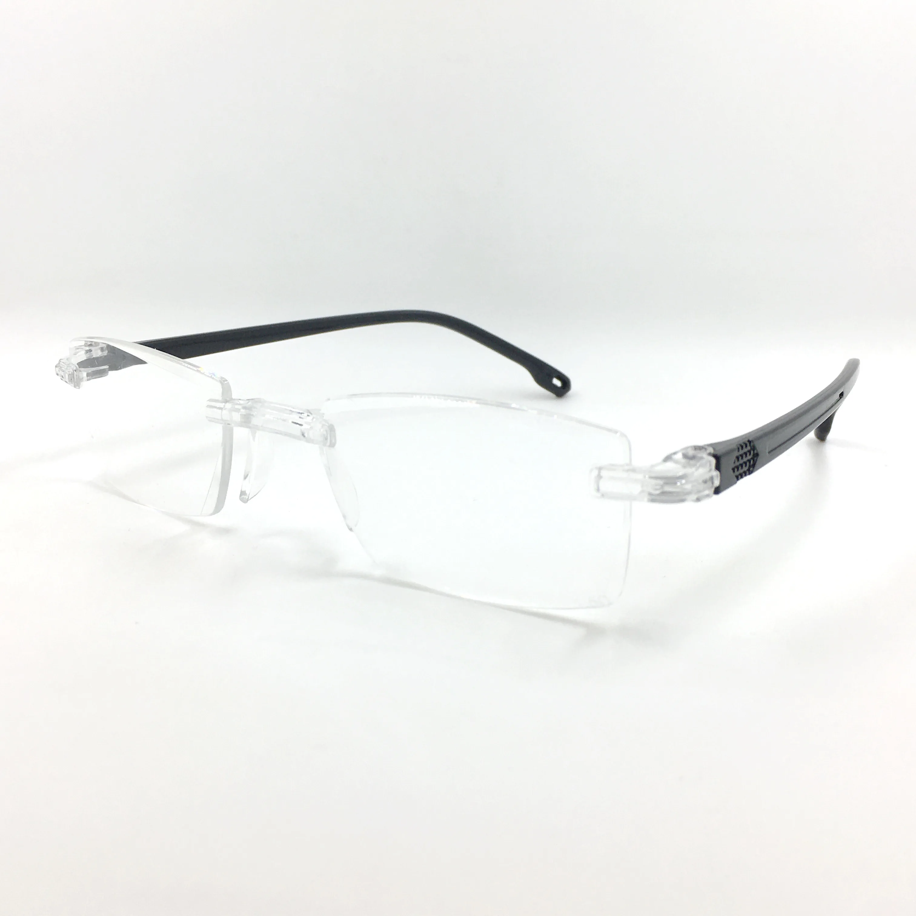2021 Preço barato óculos de leitura masculinos com lente transparente de plástico com bloqueio de luz azul