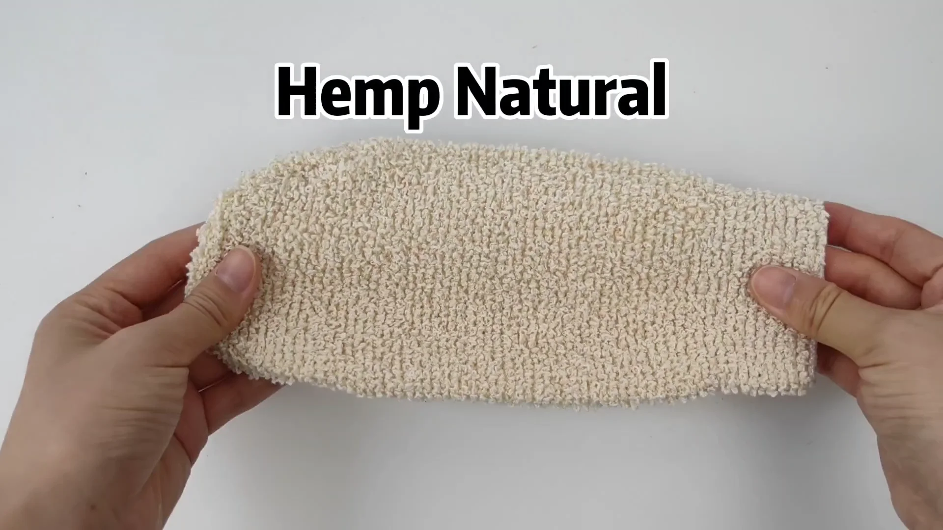 Eco Friendly Natural Reusable Exfoliating Jute Bath Gloves Sisal Mitt