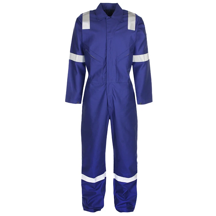 Fr 100%Cotton/ 88%cotton12%Nylon hi-vis coverall Flame resistance clothing Industrial Safety Workwear Welding Clothing