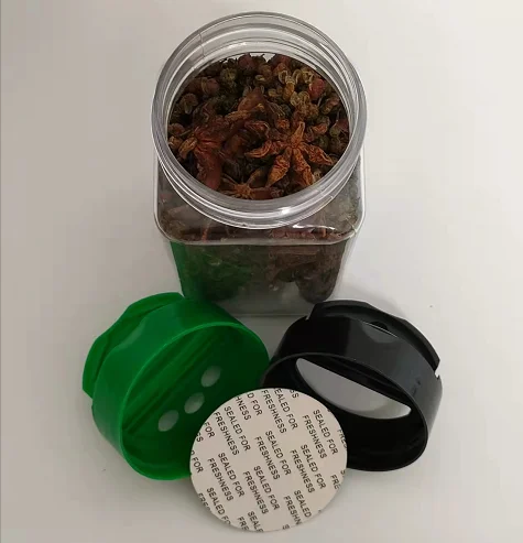 Wholesale 250ml 300ml 500ml Kitchen Plastic Spice Containers