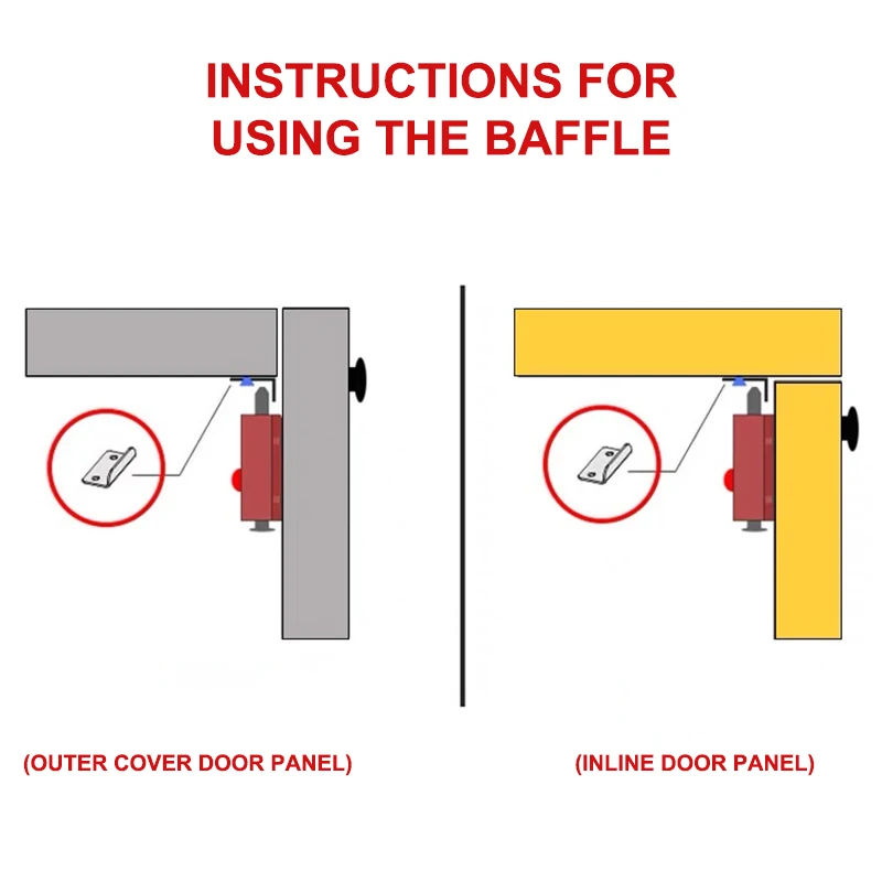 Serrure Magnétique à Poussoir Tactile Pour Armoire – Ouverture Par Pression, En Alliage D'aluminium