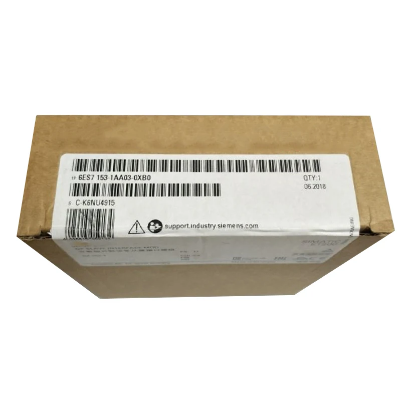 New Original 6ES7 153-1AA03-0XB5 6ES7153-1AA03-0XB5 ET200M IM interface module. Supports Profibus-DP bus communication, stable remote I/O expansion, excellent anti-interference, applied to distributed industrial field signal transmission