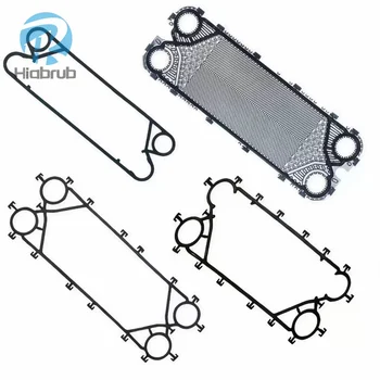 Hygienic Marine Plate Heat Exchanger Rubber Gaskets NBR EPDM FKM Sealing Pads