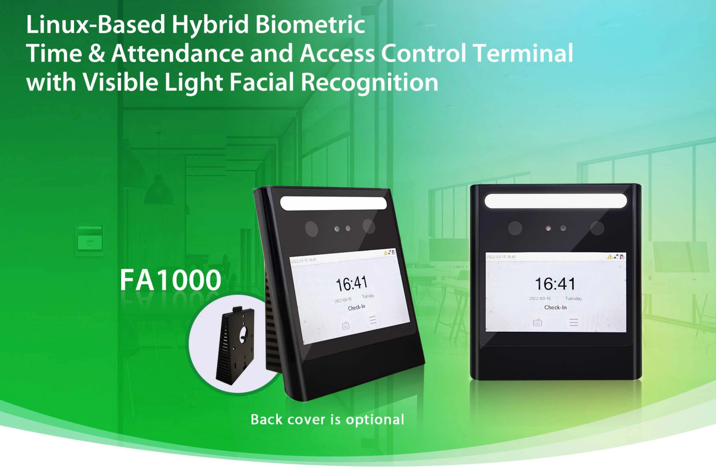 Face Recognition Biometric Time Attendance And Access Control System with Web Software FA1000