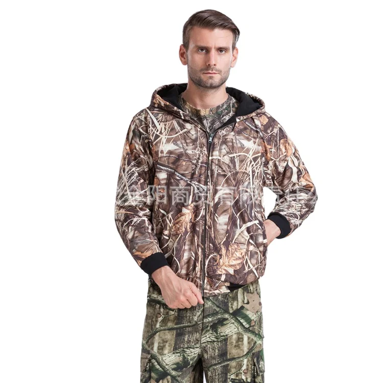 Men's Blaze Kids Camo Duck Fleece Hunting Jackets Winter Waterproof Soft Shell Pants Max 5 Water Proof Winter Clothing Wear