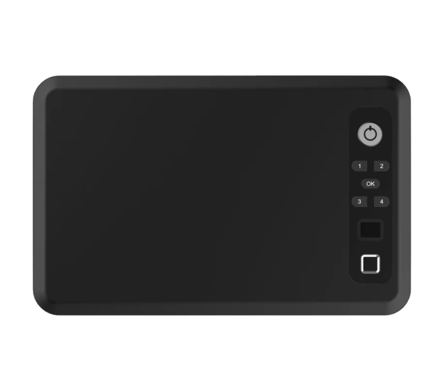 Hot Selling Safe Locks Gun Storage Hand Gun Safe Small Biometric Fingerprint  Gun Safe with LCD Display  Safe Box