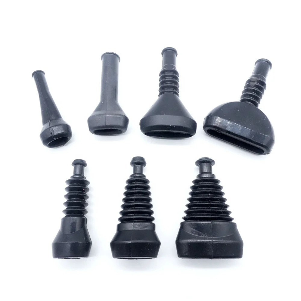 2 3 4 5 6 Pin Waterproof Automotive Wire Cover Rubber Boot for Amp Tyco Connector Series