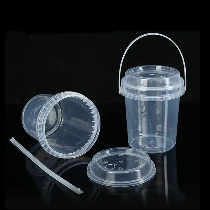 Suppliers PP Material 32 Oz Boba Barrel Plastic Cup With Design Your Own Logo Disposable Fruit Juice Plastic Cup