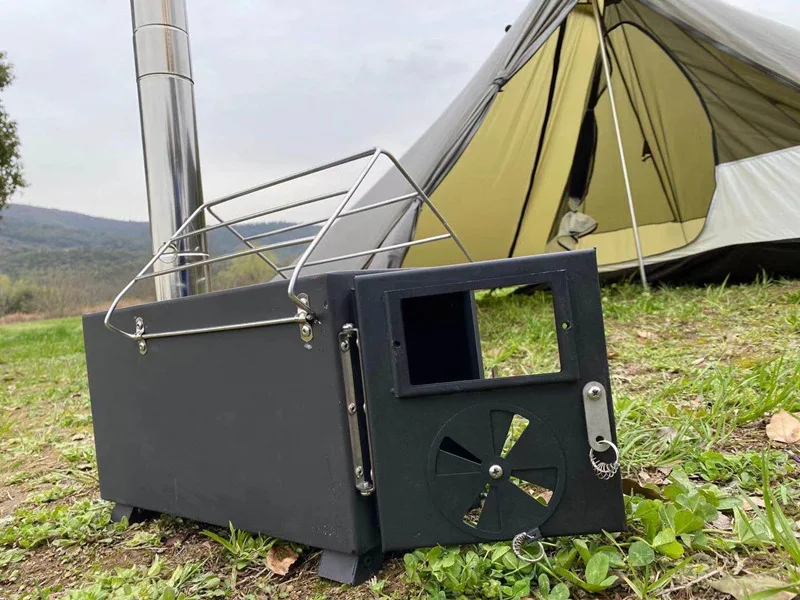 Энергосберегающая подвижная печь для дома и улицы, из нержавеющей стали