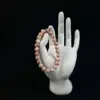 Bracciale in pietra a rete rossa